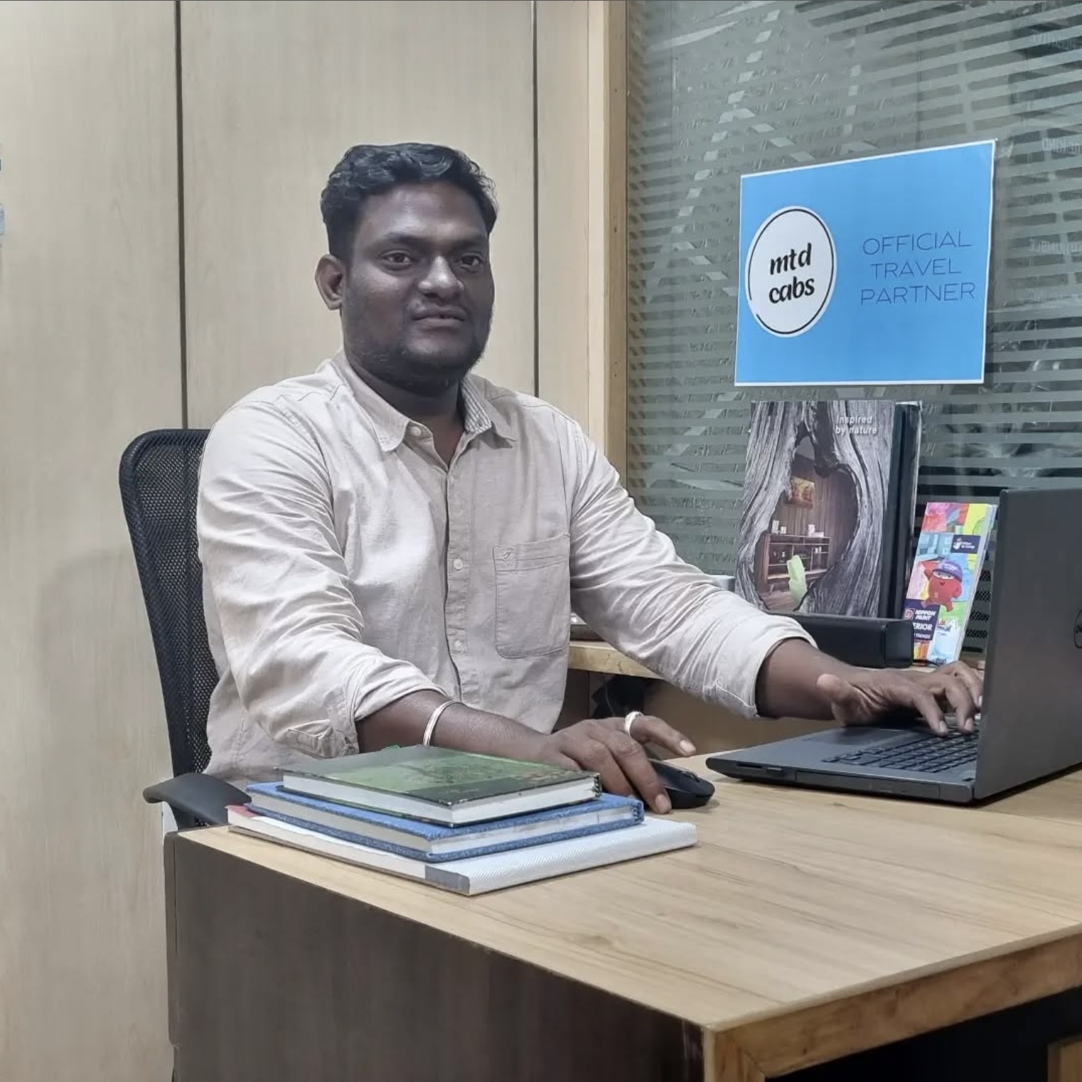 Owner of MTD Cabs Trichy - Mr.Anguraj